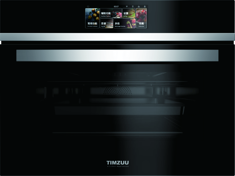 TFT Screen Built-in Microwave Steam Oven